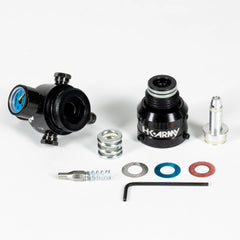 RUSH - 4500 psi "EXTRA LITE" PRO REG AIR SYSTEM - Black/White