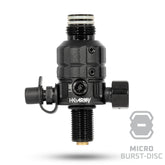 Turbine Pro Regulator - Adjustable & Rotational - Black