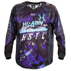 YOUTH HSTL LINE JERSEY - ARCTIC - PURPLE/BLUE