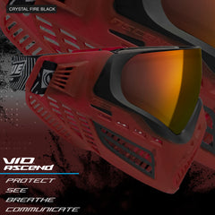 Virtue VIO Ascend Goggles - Crystal Fire Black