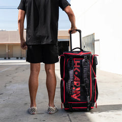 Expand 75L - Roller Gear Bag - Shroud Black/Red