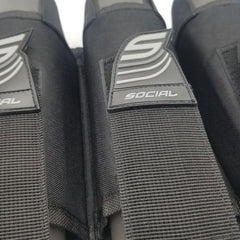 SMPL Pod Pack Harness, 4 Pod Holders Black