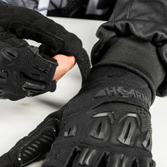 HARDLINE ARMORED GLOVE - BLACKOUT