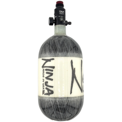 Ninja Lite Carbon Fiber 68/4500 Paintball Tank w/Reg