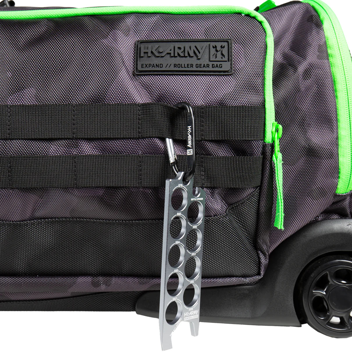 Expand 75L - Roller Gear Bag - Shroud Black/Green