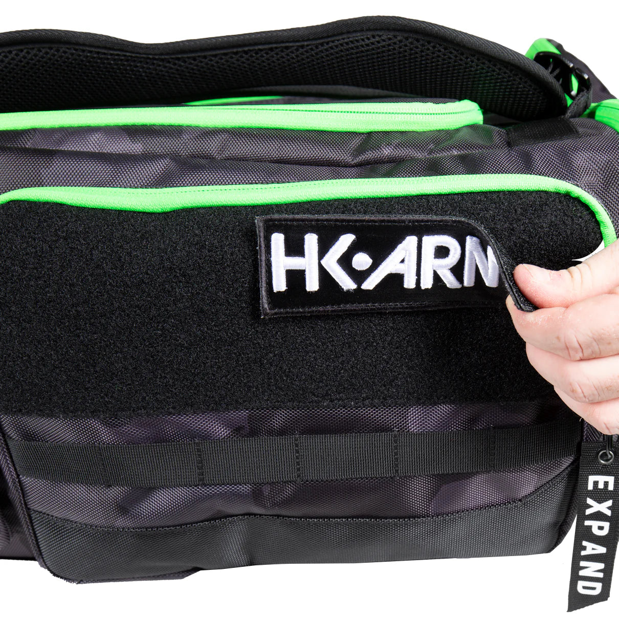 Expand 75L - Roller Gear Bag - Shroud Black/Green
