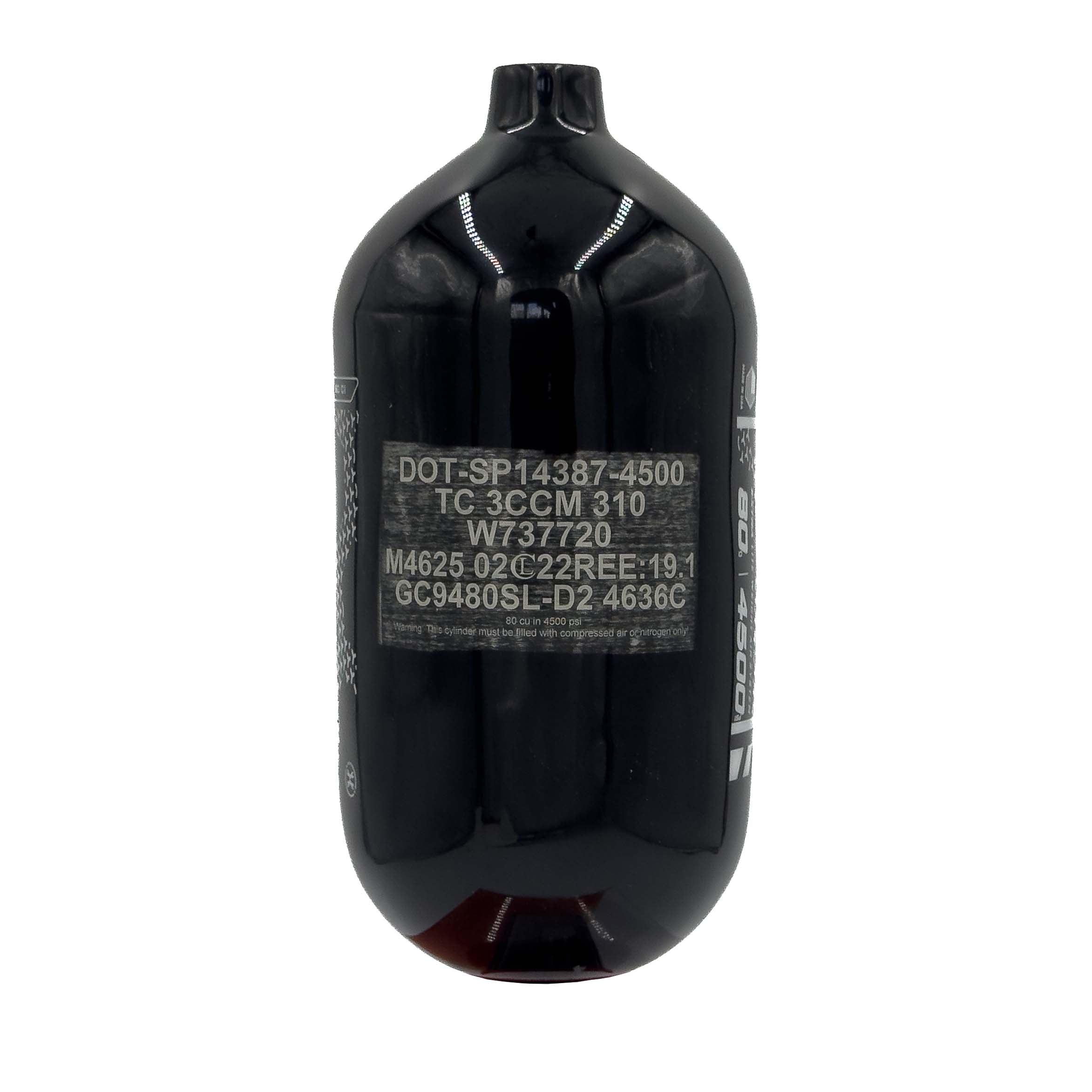 Used HK Army Aerolite 80/4500 Tank - Rush Black/White