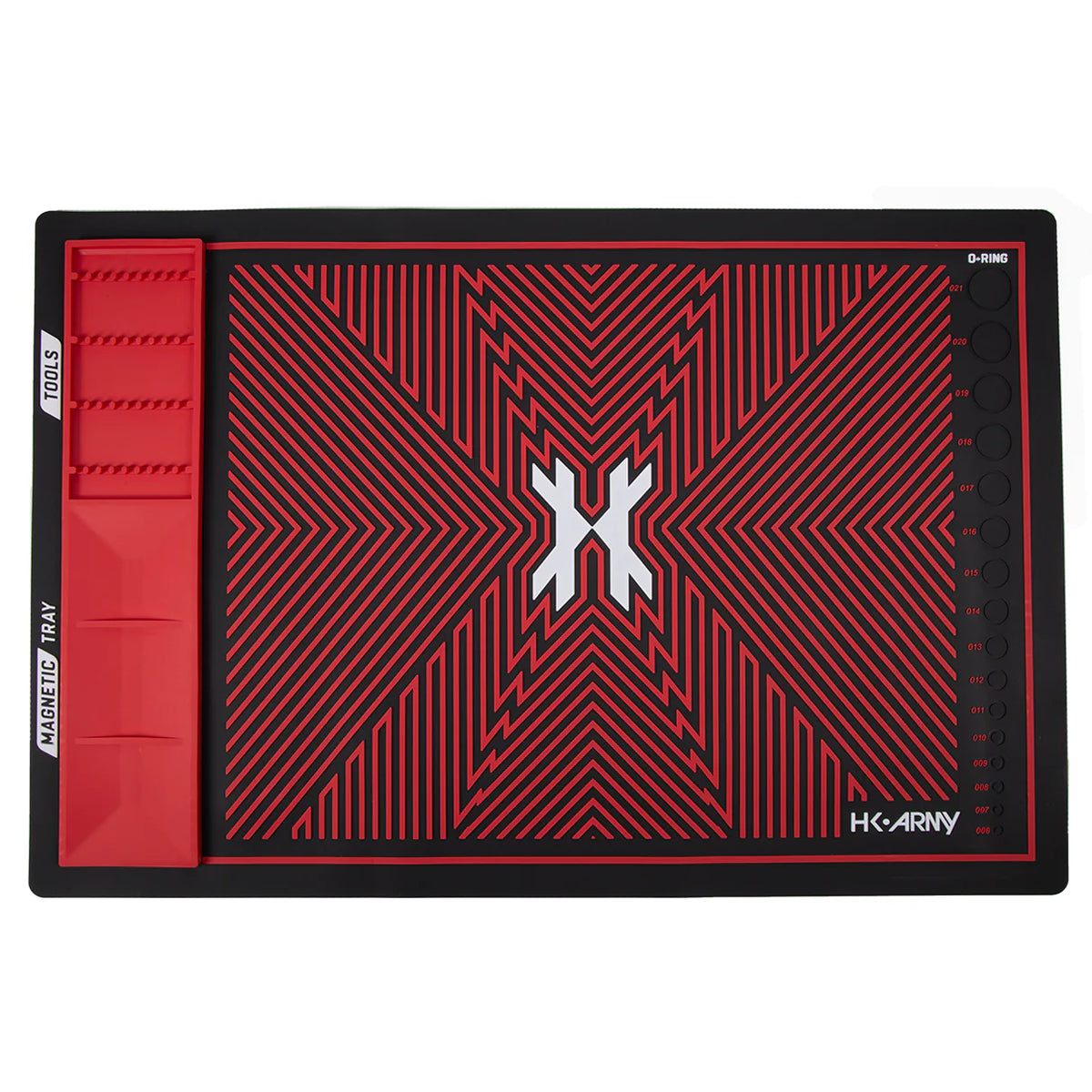 MagMat - Magnetic Tech Mat - Black/Red