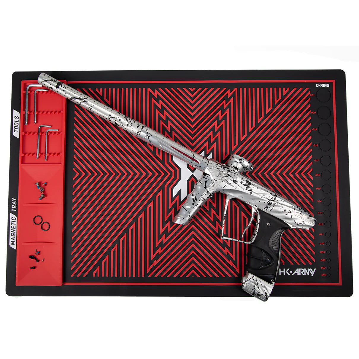 Tech Mat MagMat - Magnetic Tech Mat - Black/Red – Legacy Sports Paintball