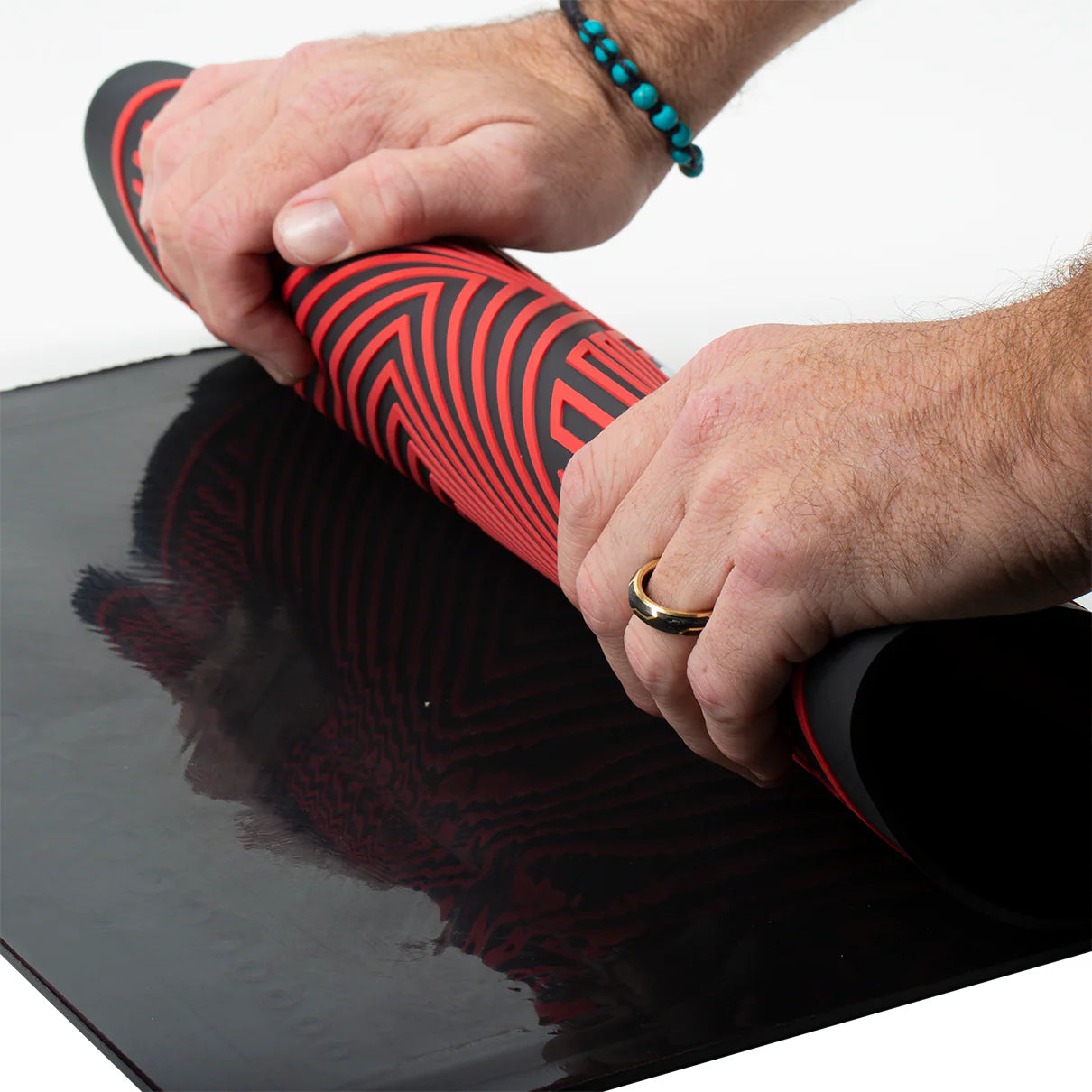 MagMat - Magnetic Tech Mat - Black/Red