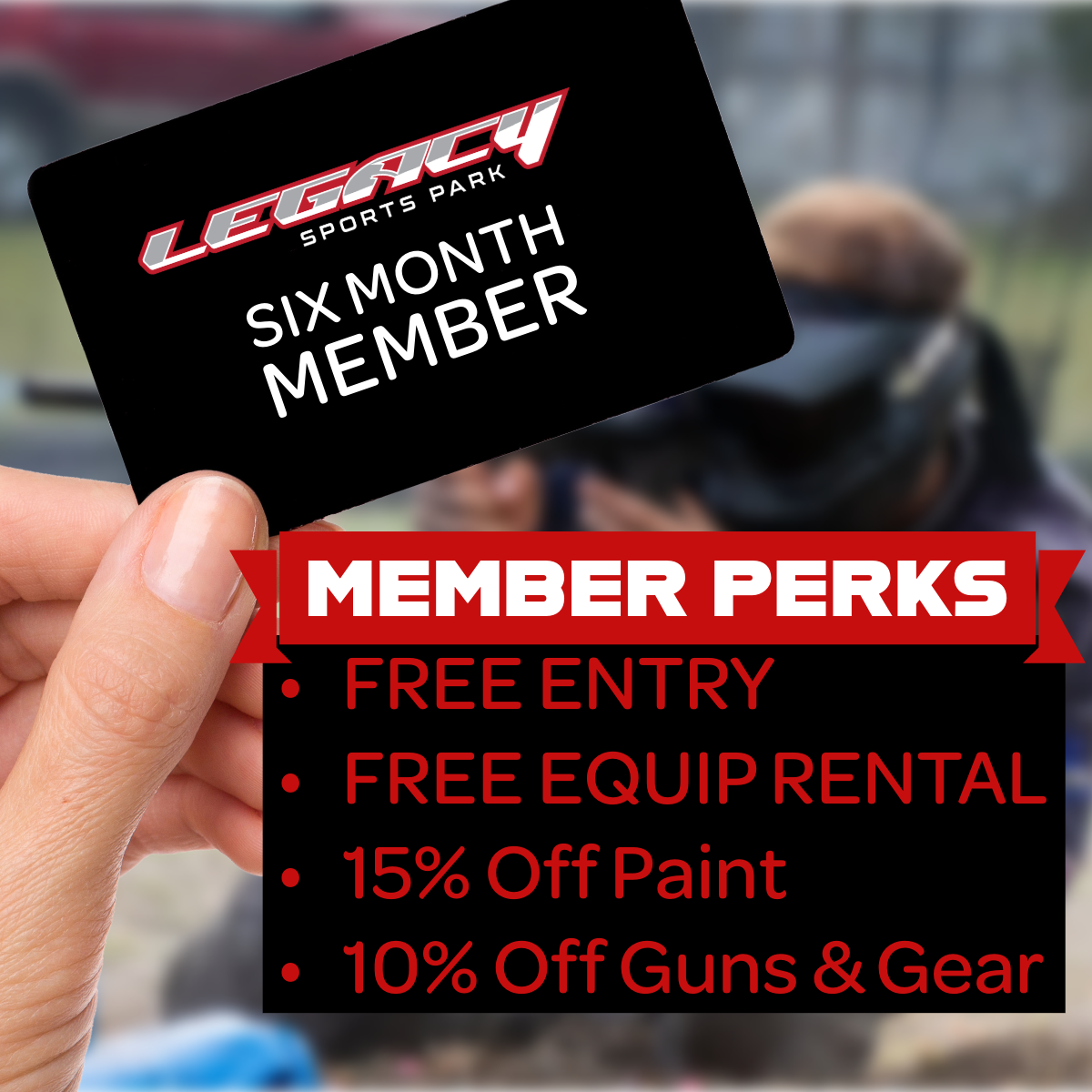 Legacy Sports Six Month Membership