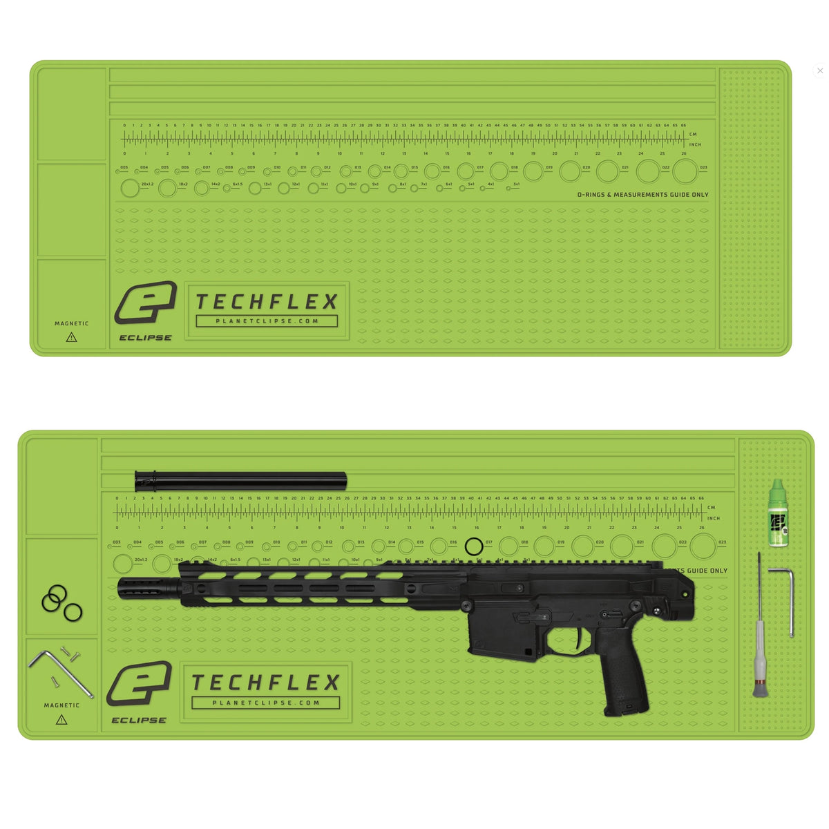 Eclipse XL Magnetic Tech Mat Green