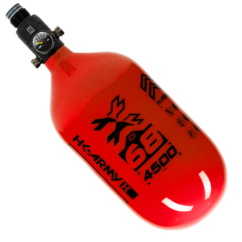 RUSH - 68CI / 4500PSI "EXTRA LITE" STANDARD REG AIR SYSTEM - Red/Black