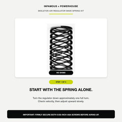 Skeleton Air Regulator Wave Spring Kit - EMEK