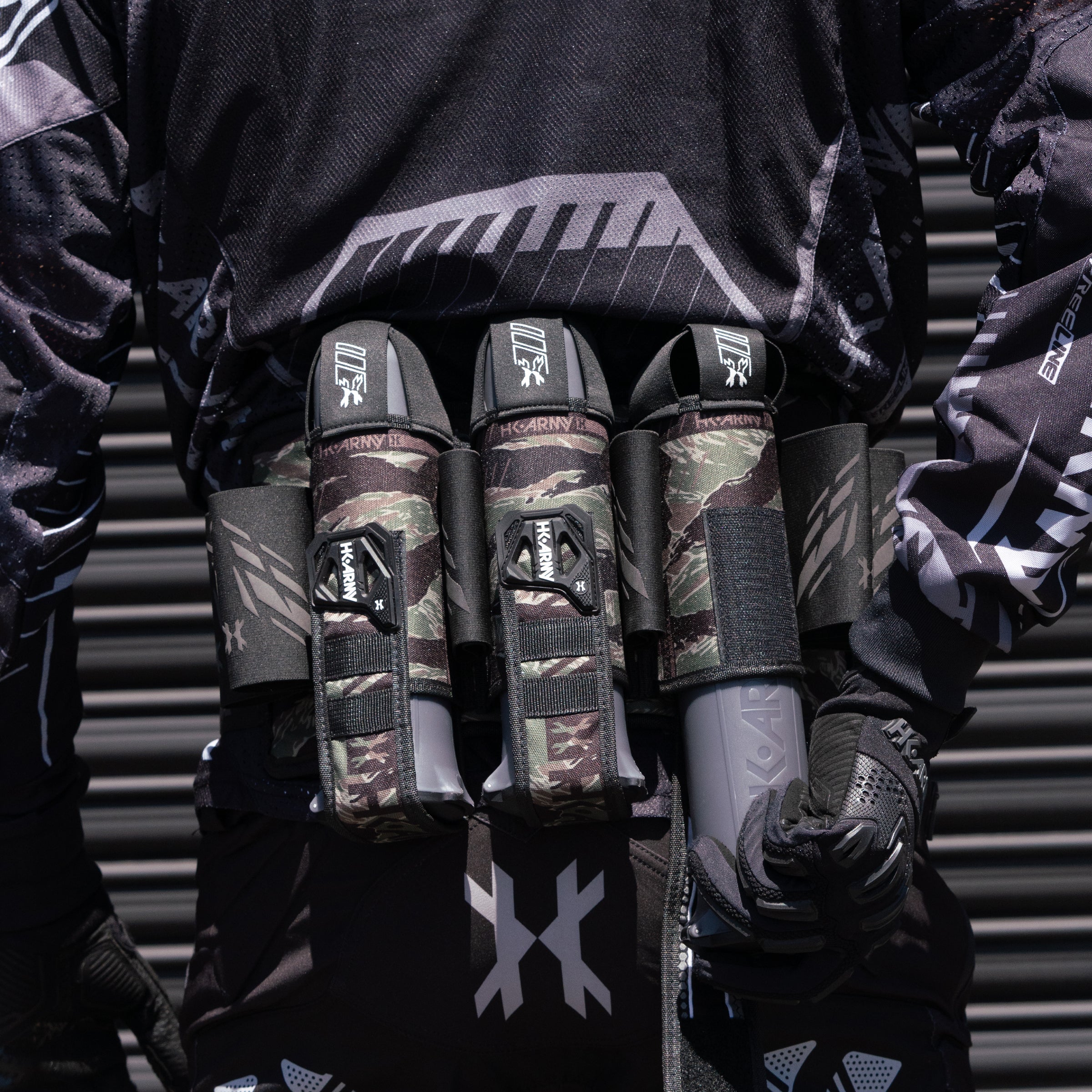 EJECT HARNESS -TIGERSTRIPE 3+2