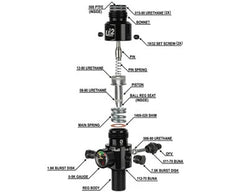 Ninja UL2 Tank Regulator - Red