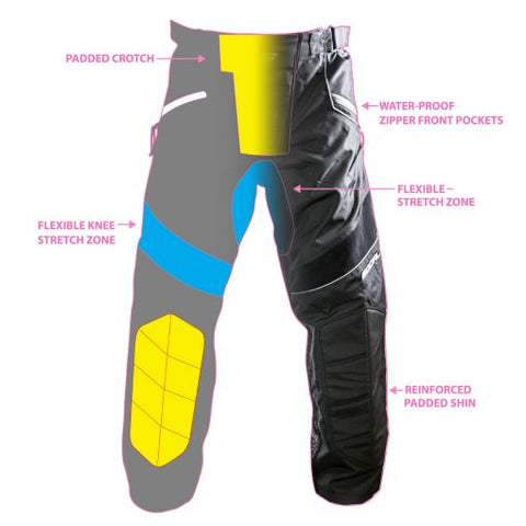 Grit v3 Pants, Stealth Black