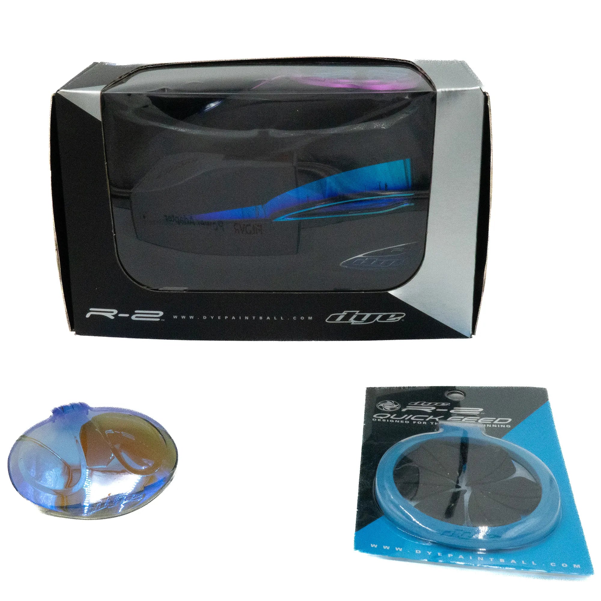 Dye R2 Loader Blue Ice w/HK Evo Speed Feed - Used