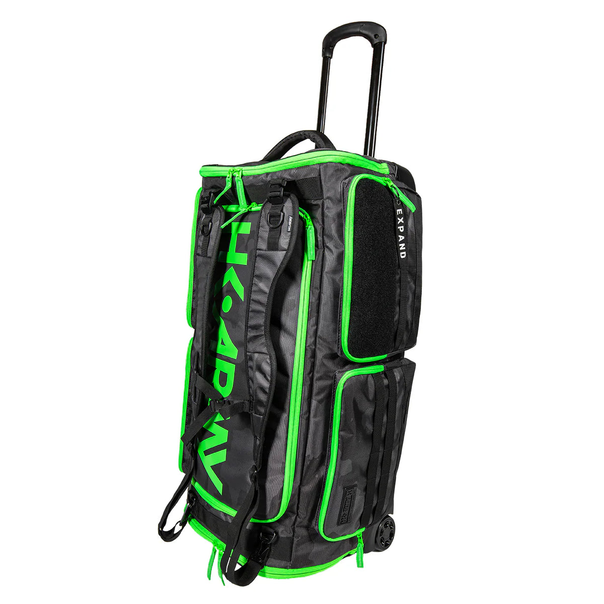 Expand 75L - Roller Gear Bag - Shroud Black/Green