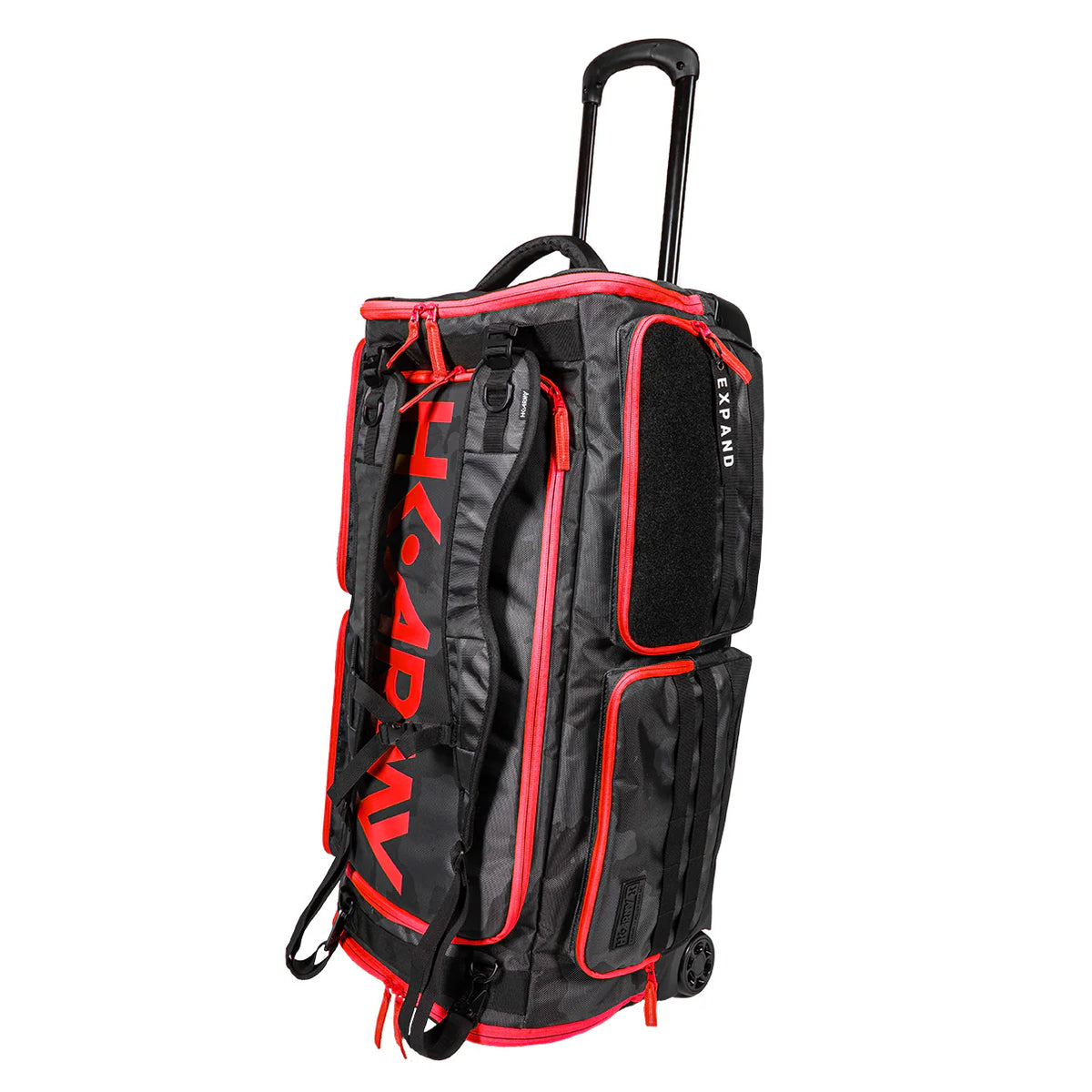 Expand 75L - Roller Gear Bag - Shroud Black/Red